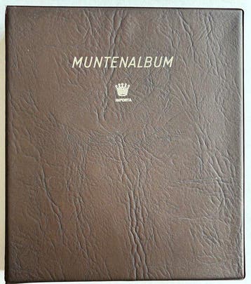 België. 1861/1998 album met Belgische munten in munthouder,