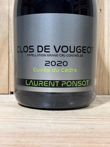 2020 Laurent Ponsot Cuvée Du Cèdre - Clos Vougeot - 1, Nieuw