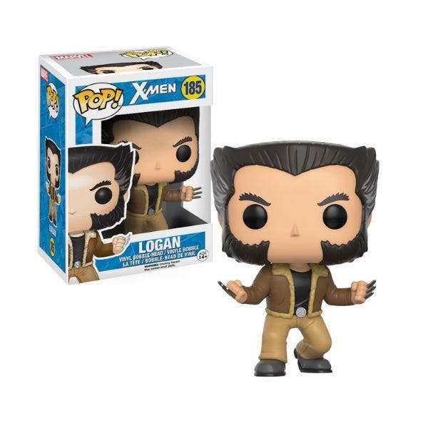 Funko Pop!  X-men - Logan (Jacket) #185, Collections, Jouets miniatures, Envoi