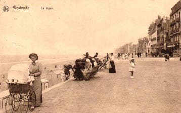 Belgique - Ville et paysages - Middelkerke - Westende et, Verzamelen, Gelopen
