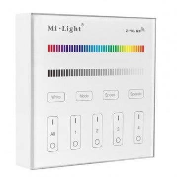 Mi-Light(MiBoxer) B3 - Wandbediening RGB - RGBW - 4 Groepen, Verzenden, Nieuw