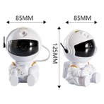 Astronaut met Gitaar - Sterren Ruimte Projector met, Verzenden