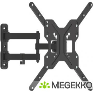 LogiLink BP0016 55  Zwart flat panel muur steun, Audio, Tv en Foto, Verzenden, Nieuw