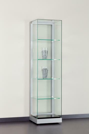 *TIP*  Special vitrinekast Base 48 cm zwart, Ophalen of Verzenden