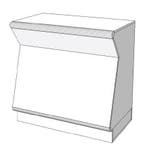*TIP*  Toonbank met inham deuren en vak C-PNO-003, Ophalen of Verzenden