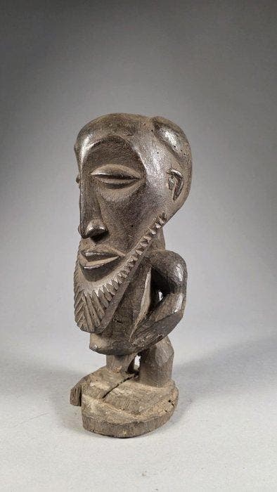 Beeldhouwwerk in hardhout. - Luba - DR Congo, Antiquités & Art, Art | Art non-occidental