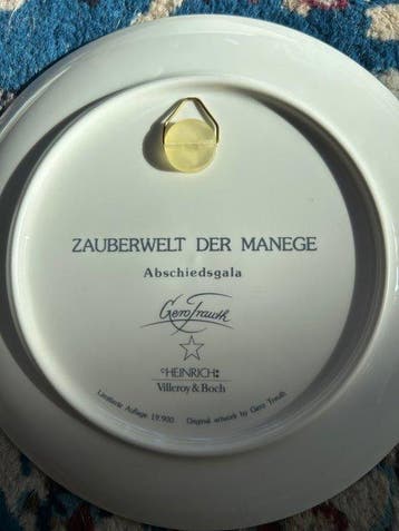 Villeroy & Boch - Assiette (6) - Porcelaine, Antiquités & Art
