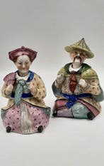 Figurine - Coppia di Magot (2) - Porcelaine