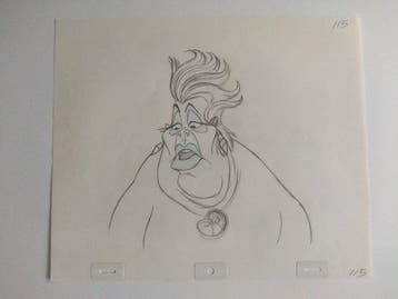 Walt Disney Animation - 1 Originele voorlopige, Verzamelen, Nieuw