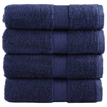 vidaXL Gastendoekjes SOLUND 4 st 600 g/m² 30x50 cm, Verzenden, Nieuw
