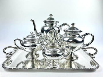 Orfèvrerie Otto-Léonard Wiskemann - Koffie- en theeservies