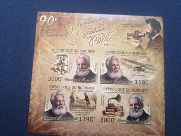 Belgique - Collection de Burundi, Congo et Rwanda, S/S et