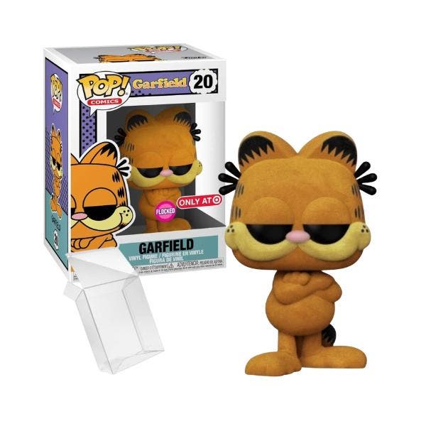Funko Pop! Comics: Garfield - Garfield (Flocked) #20 Target, Collections, Jouets miniatures, Envoi