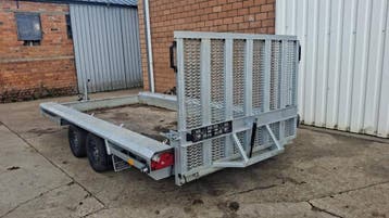 Veiling: Machinetransporter 3500kg 4x1.80m