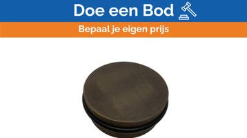 Bieden: Fama Door Stopper Brass Bronze Finish - Durable No-, Ophalen of Verzenden