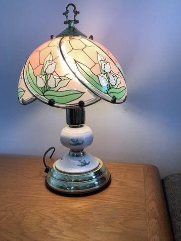 T.C.T. Ltd - Tafellamp - Tulip Design Lamp - Aanraken om aan