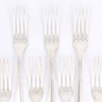 NO RESERVE - Christofle - Model: America - Dinervorken -, Antiek en Kunst