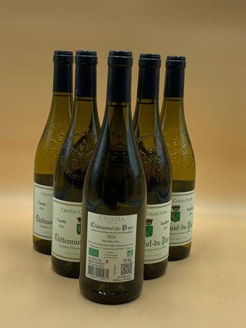 2024 Cristia Collection Châteauneuf-du-Pape Blanc Tradition, Nieuw