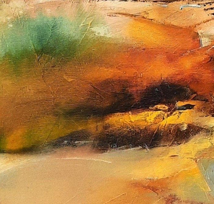 MURSIC - VILLAGE DU SUD, Antiquités & Art, Art | Peinture | Moderne