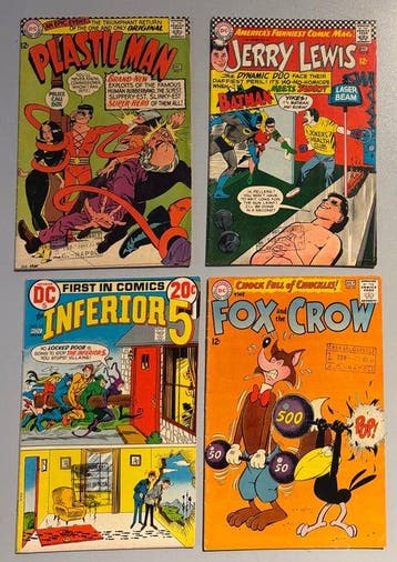 Plastic Man/Jerry Lewis/Inferior 5/etc. vari numeri - 8, Livres, BD | Comics