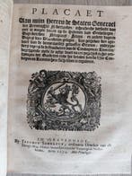Meerdere - Convoluut- verzameling van 17e eeuwse plakkaten
