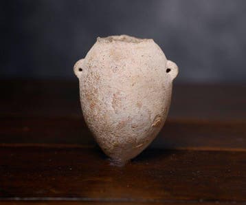 Oude Egypte, Nagada terracotta-vaas - 9 cm