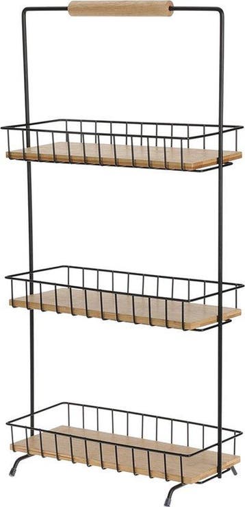 2dekans | Keukenrek met 3 Schappen - 58 cm hoog - Keuken, Ophalen of Verzenden