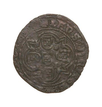 Portugal. D. João I (1385-1433). Real de Dez Soldos - L/L-B