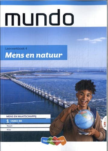 Mundo LRN-line 1 vmbo-bk 4: Mens en natuur Leerwerkboek, Boeken, Verzenden, Zo goed als nieuw