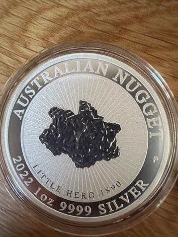 Australië. 1 Dollar 2016/2022 Kangaroo + Nugget (2