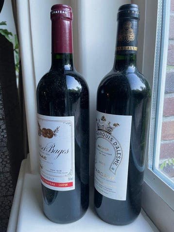 2005 Château Croizet-Bages & Château Marquis dAlesme Becker, Nieuw