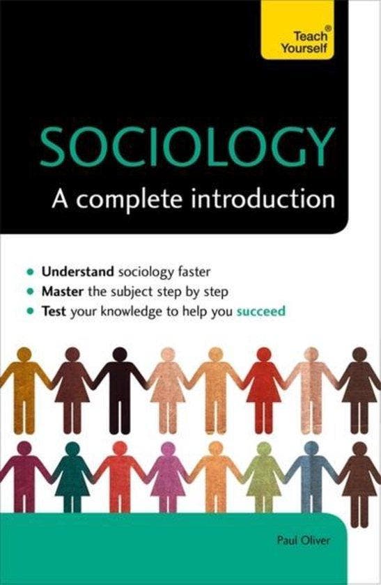 Sociology A Complete Introduction 9781473611665 Paul Oliver, Livres, Langue | Anglais, Envoi