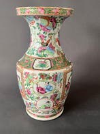 famille rose - Porcelaine - Chine - Dynastie Qing, Antiquités & Art