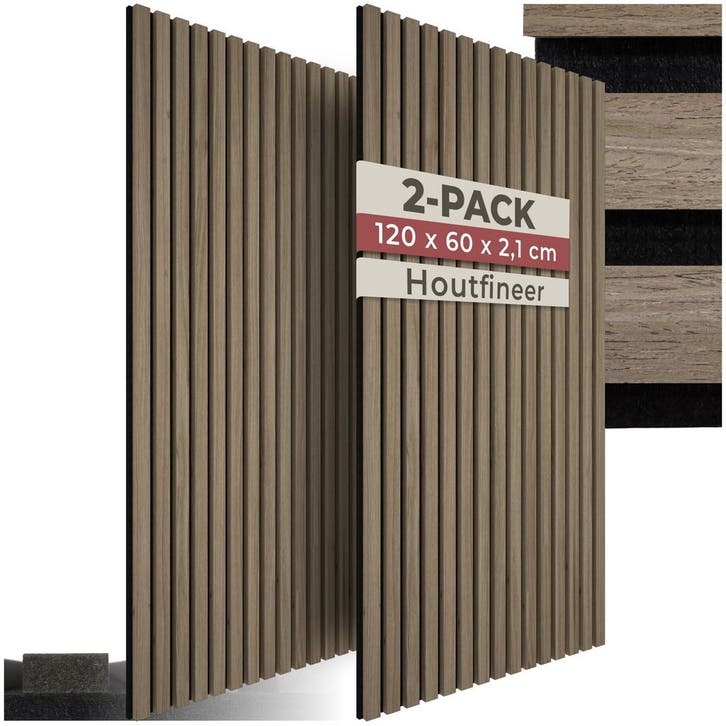 Akoestische panelen Sonic Wall houtlook, Maison & Meubles, Bureaux, Envoi
