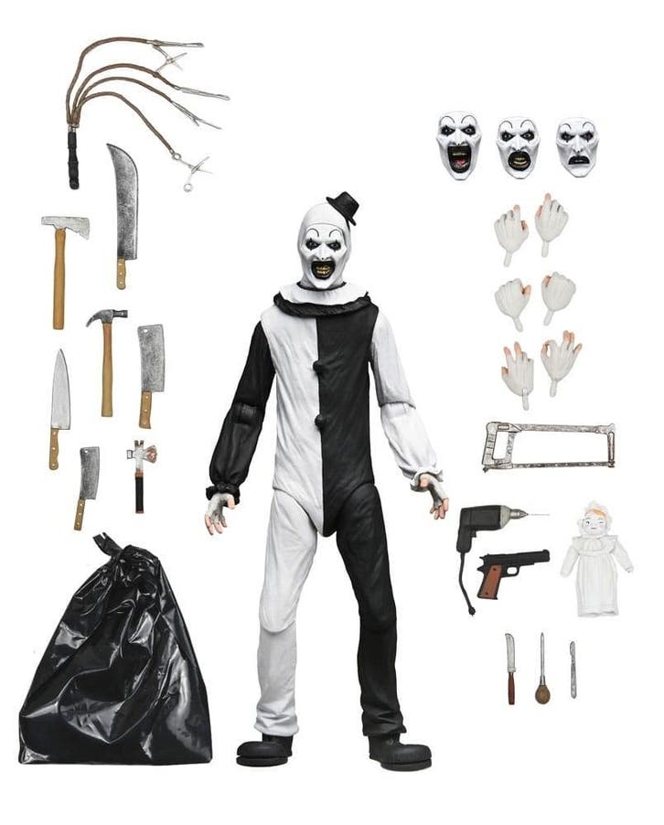 Terrifier Action Figure Ultimate Art the Clown 17 cm, Verzamelen, Film en Tv, Nieuw, Ophalen of Verzenden
