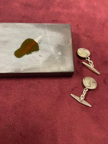 Zonder minimumprijs - Manchetknopen Zilver
