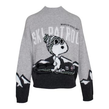 Princess goes Hollywood • grijze Snoopy ski patrol trui • 36, Princess goes Hollywood, Verzenden, Nieuw, Maat 36 (S)
