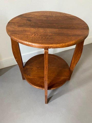 Randoe - Bijzettafel - hard hout - Amsterdamse school