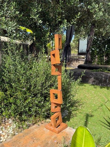 Ana Lucia B.M - Sculpture Corten - XL