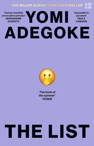 The list 9780008544539 Yomi Adegoke, Verzenden, Zo goed als nieuw, Yomi Adegoke