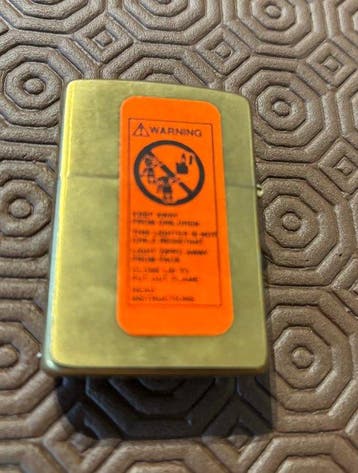 Zippo - Rare Zippo Harley Davidson 2001 Brass Lighter sealed