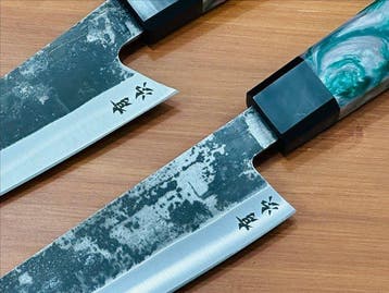 Keukenmes - Japanse koksmessen - Handgemaakt Japans staal