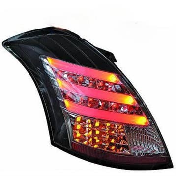Achterlichten geschikt voor Suzuki Swift 2010->> zwart Light, Verzenden, Nieuw, Suzuki