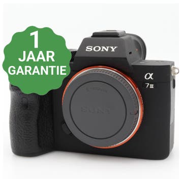 Sony A7 III body | Tweedehands, Audio, Tv en Foto, Verzenden, Zo goed als nieuw, Sony