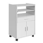 2dekans | SoBuy Keukenkast met Wielen - 1 Lade en 2 Deuren -, Huis en Inrichting, Keuken | Keukenbenodigdheden, Ophalen of Verzenden