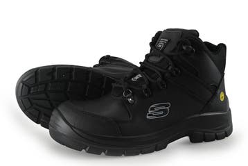 Skechers Veterboots in maat 42 Zwart, Verzenden, Boots