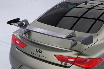 CSR achterspoiler met zwanenhals voor Infiniti Q60 / Q60S |, Verzenden, Nieuw