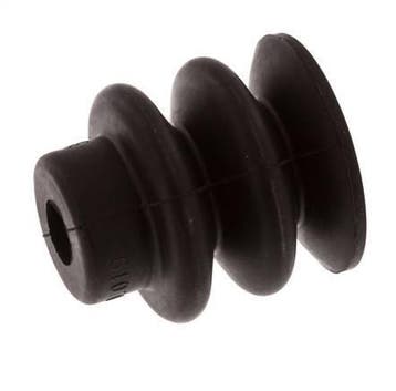 Soufflet 30mm NBR Noir Ventouse Course 13mm, Verzenden