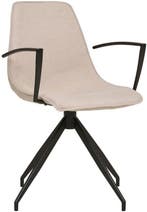 2dekans | House Nordic Eetkamerstoel Monaco Swivel Bouclé, Ophalen of Verzenden