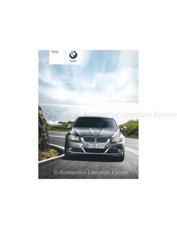 2011 BMW 3 SERIE INSTRUCTIEBOEKJE NEDERLANDS